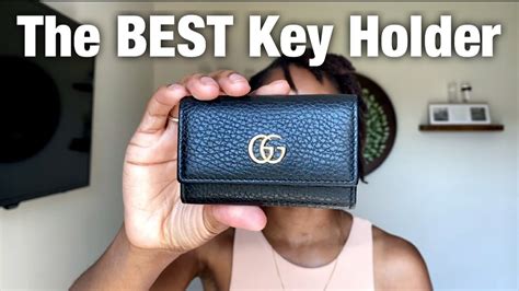 how to open gucci key pouch